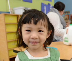 smiling girl